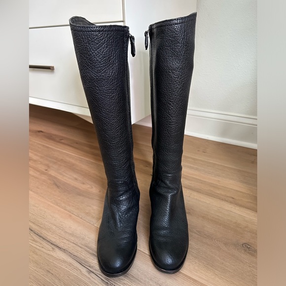 Tory Burch leather riding boots - Picture 4 of 8